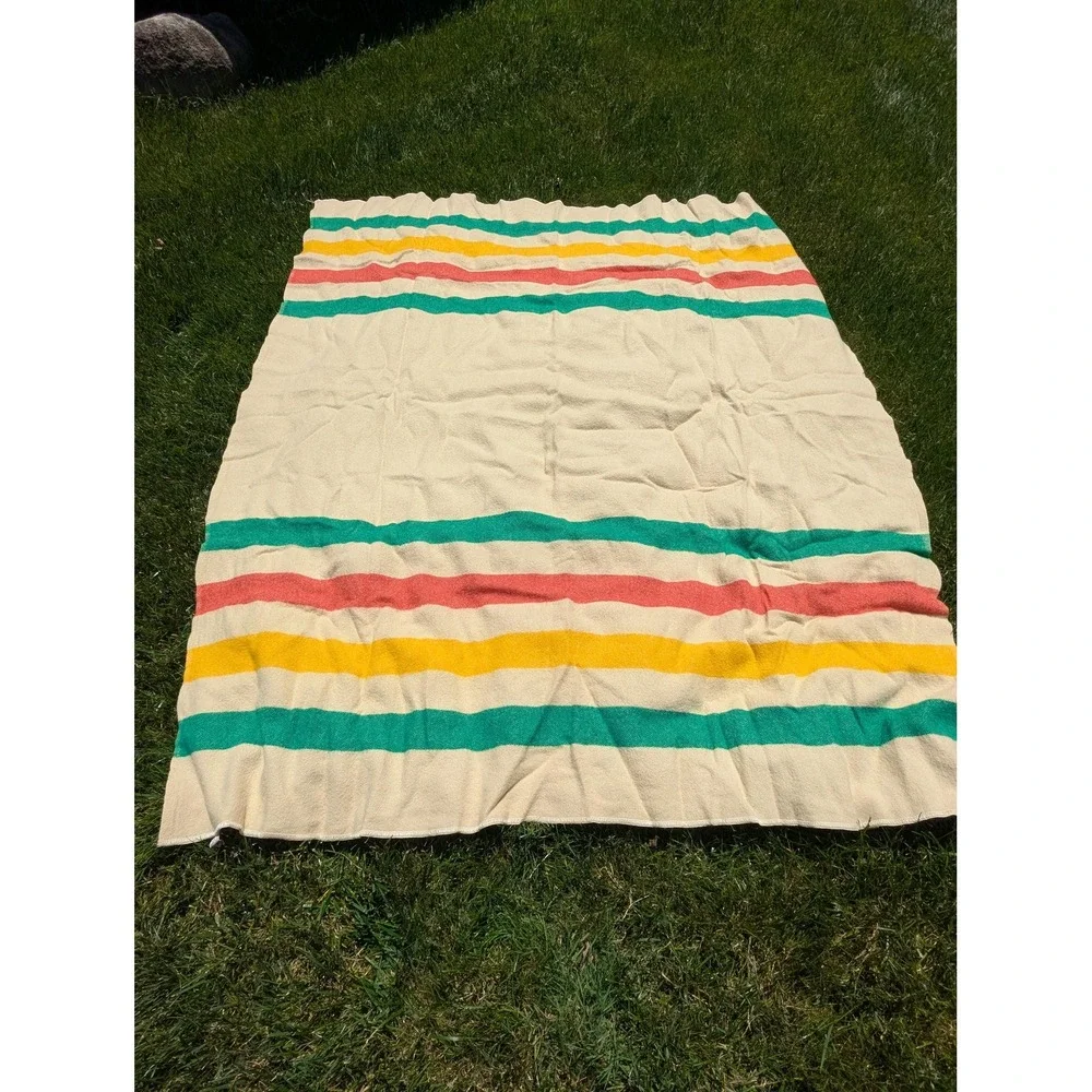 Vintage Horner Wool Blanket | Large 92x78